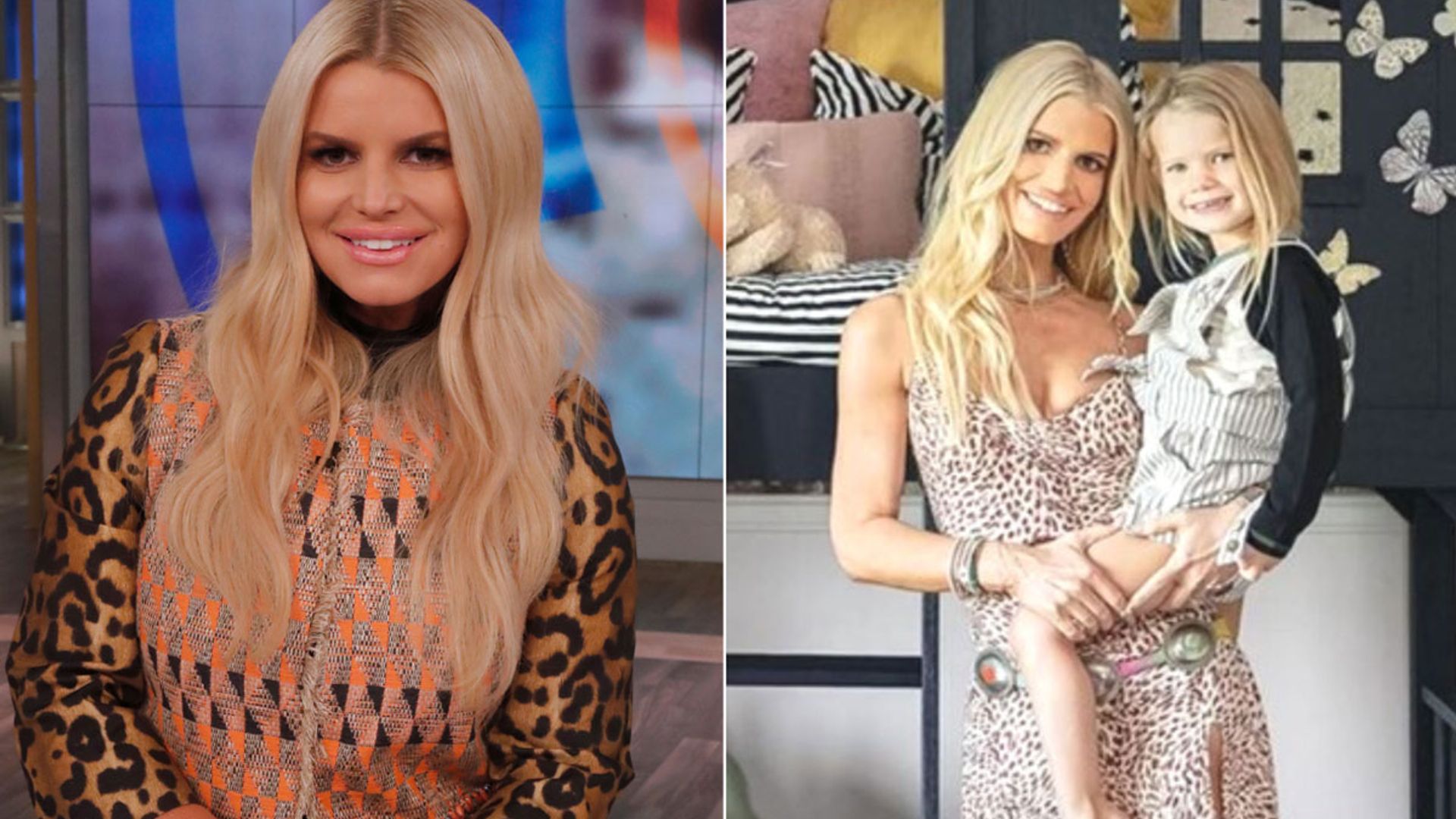 Jessica Simpson And Birdie's Matching Yellow Swimsuits: A Summer Day At The Beach Jessica Simpson And Birdie's Matching Yellow Swimsuits: A Summer Day At The Beach
