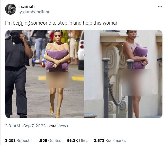 Kanye West's Ex Julia Fox Imitates Bianca Censori? Fans React To Risqué Outfit Kanye West's Ex Julia Fox Imitates Bianca Censori? Fans React To Risqué Outfit