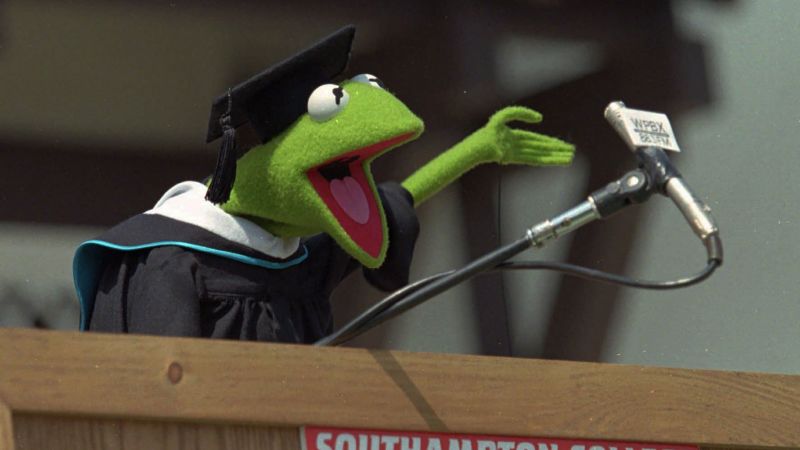 Kermit The Frog As UMD Commencement Speaker: A Hilarious Online Response Kermit The Frog As UMD Commencement Speaker: A Hilarious Online Response
