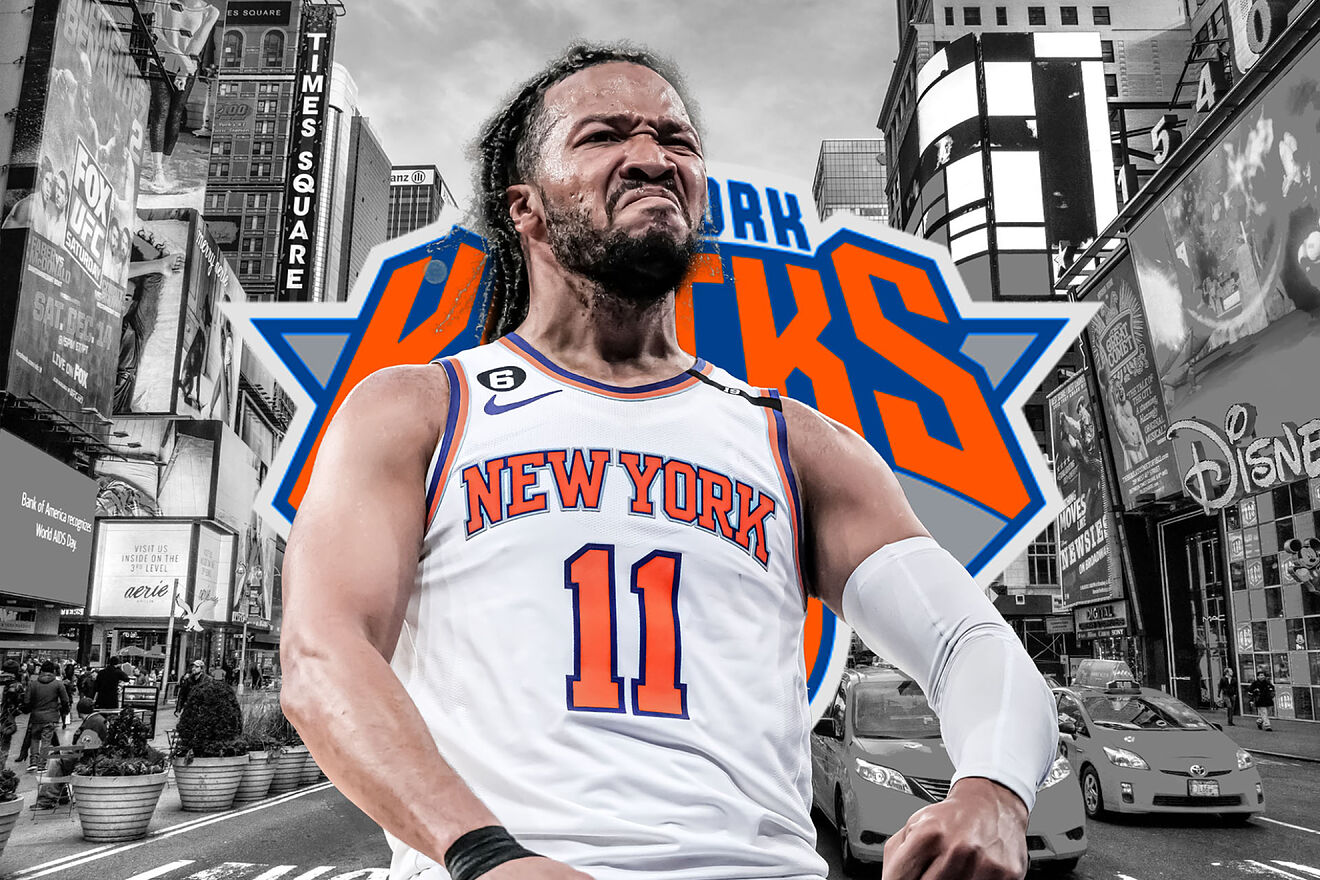 Knicks Fan's Petition: Replace Lady Liberty With Jalen Brunson Knicks Fan's Petition: Replace Lady Liberty With Jalen Brunson