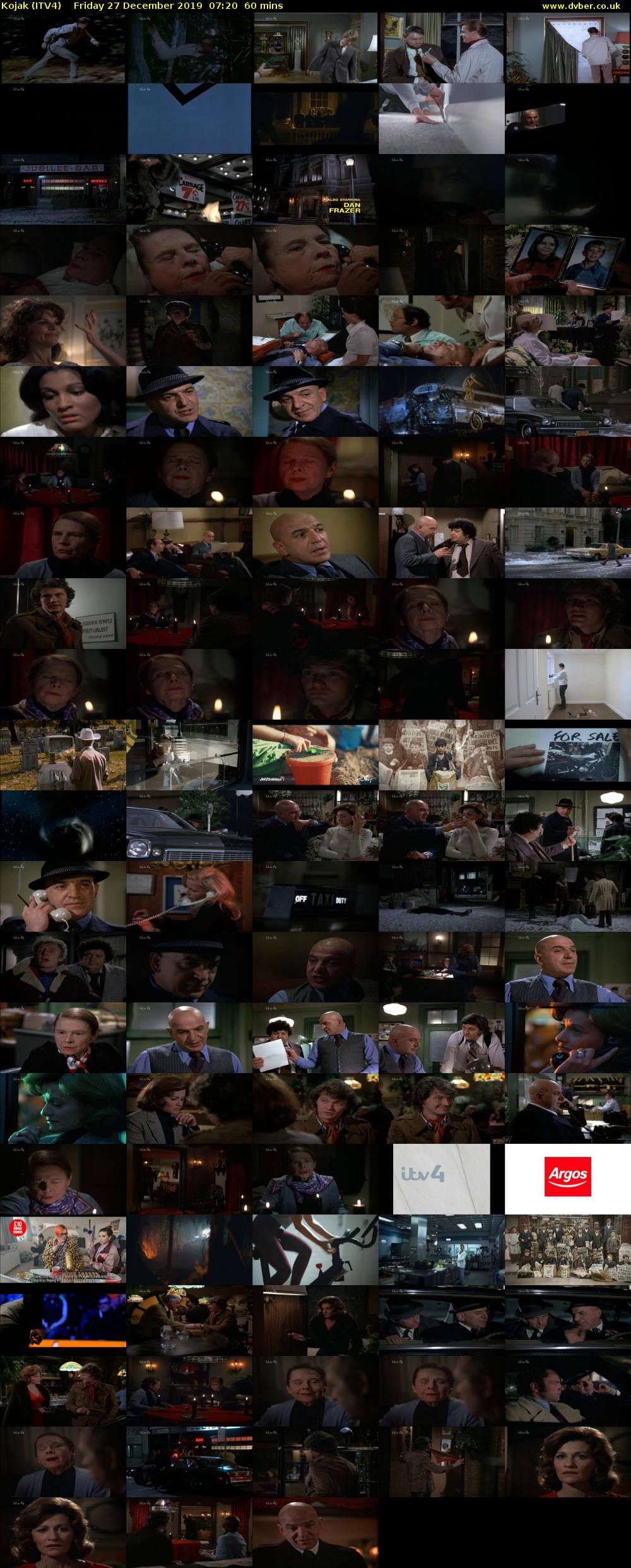 Kojak ITV4: Episode Guide And Schedule Kojak ITV4: Episode Guide And Schedule