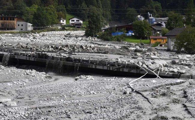 Landslide Danger Prompts Urgent Livestock Evacuation In Swiss Alps Landslide Danger Prompts Urgent Livestock Evacuation In Swiss Alps