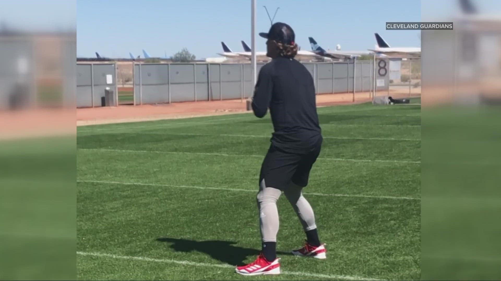 Lane Thomas: A Strong Start To Spring Training With The Guardians Lane Thomas: A Strong Start To Spring Training With The Guardians