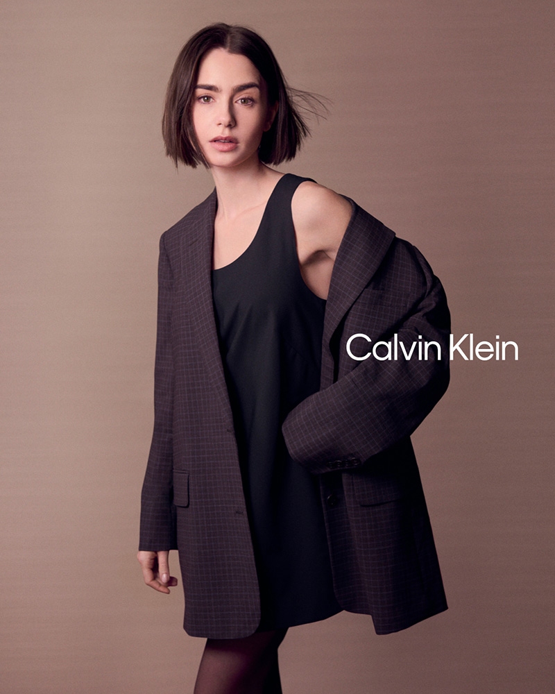 Lily Collins' Return: Calvin Klein Campaign Images Lily Collins' Return: Calvin Klein Campaign Images