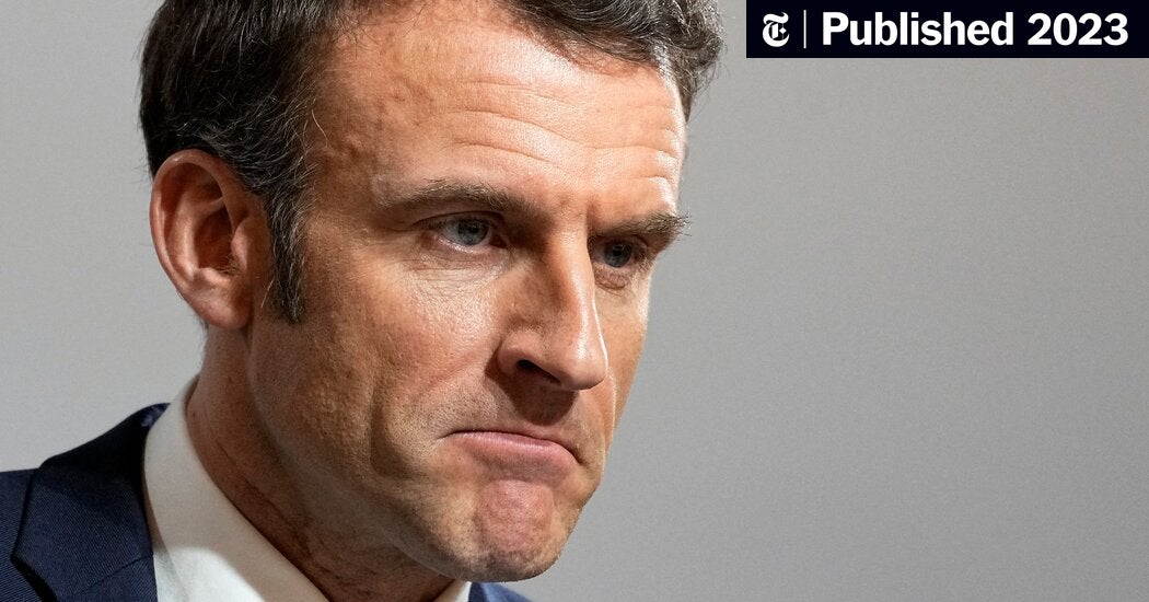 Macron Faces Criticism From Former French Prime Minister Macron Faces Criticism From Former French Prime Minister