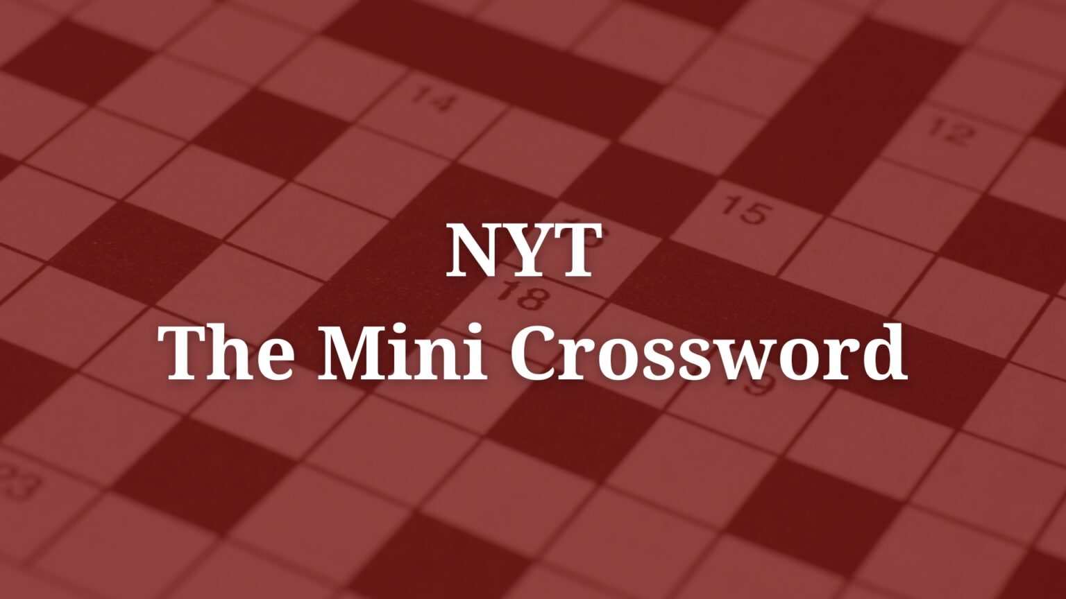 March 13, 2025 NYT Mini Crossword: Hints, Clues & Solutions March 13, 2025 NYT Mini Crossword: Hints, Clues & Solutions