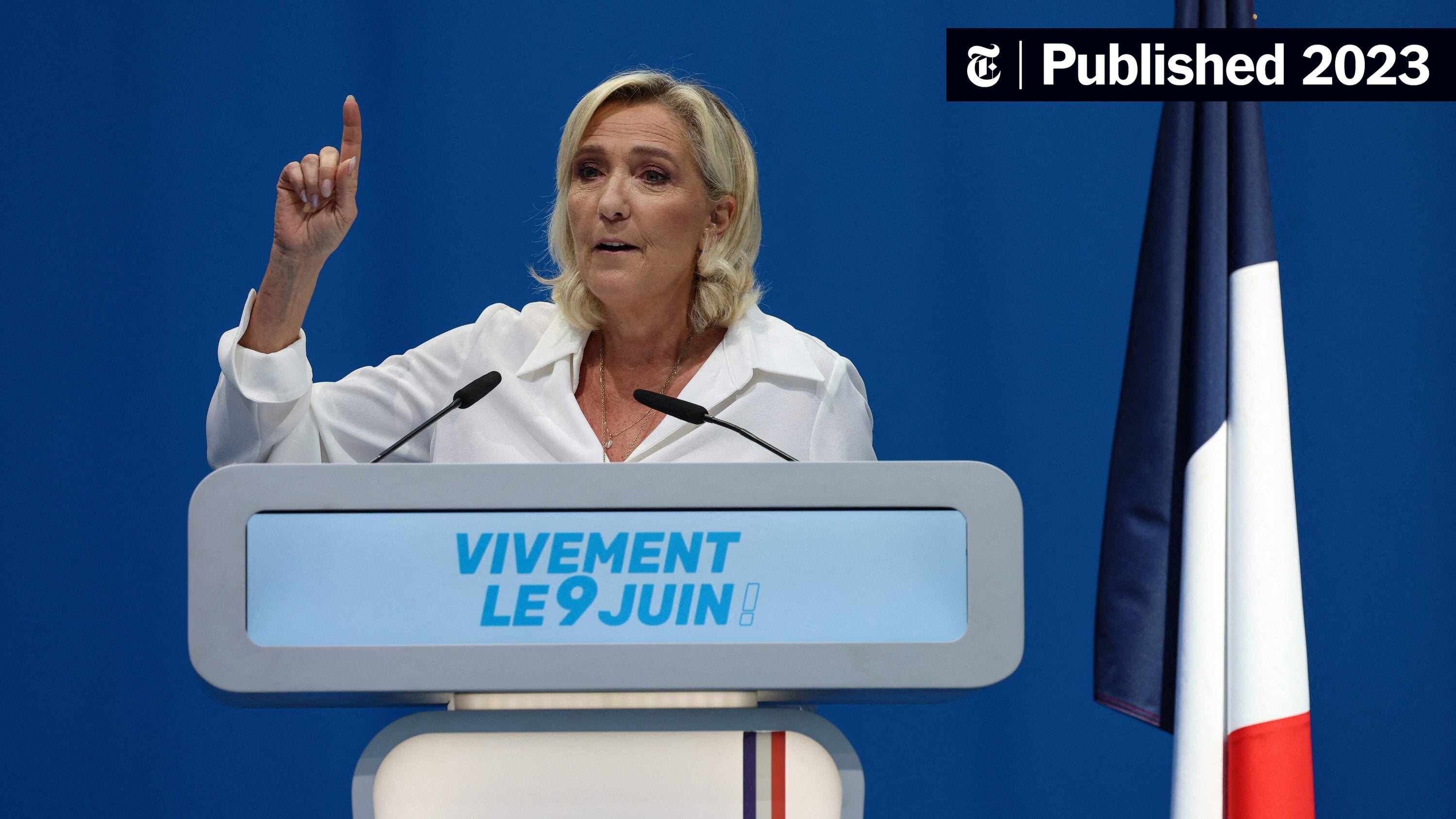 Marine Le Pen Conteste Sa Condamnation À Quatre Ans De Prison Et Son Inéligibilité