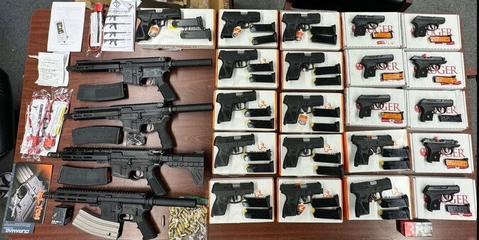 Mass. Gun Trafficking Ring Dismantled: 18 Brazilians Charged, 100+ Firearms Confiscated Mass. Gun Trafficking Ring Dismantled: 18 Brazilians Charged, 100+ Firearms Confiscated