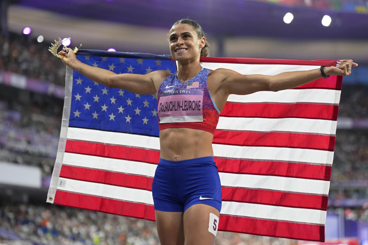 McLaughlin-Levrone Sets New 400m Hurdle World Lead At The Grand Slam McLaughlin-Levrone Sets New 400m Hurdle World Lead At The Grand Slam
