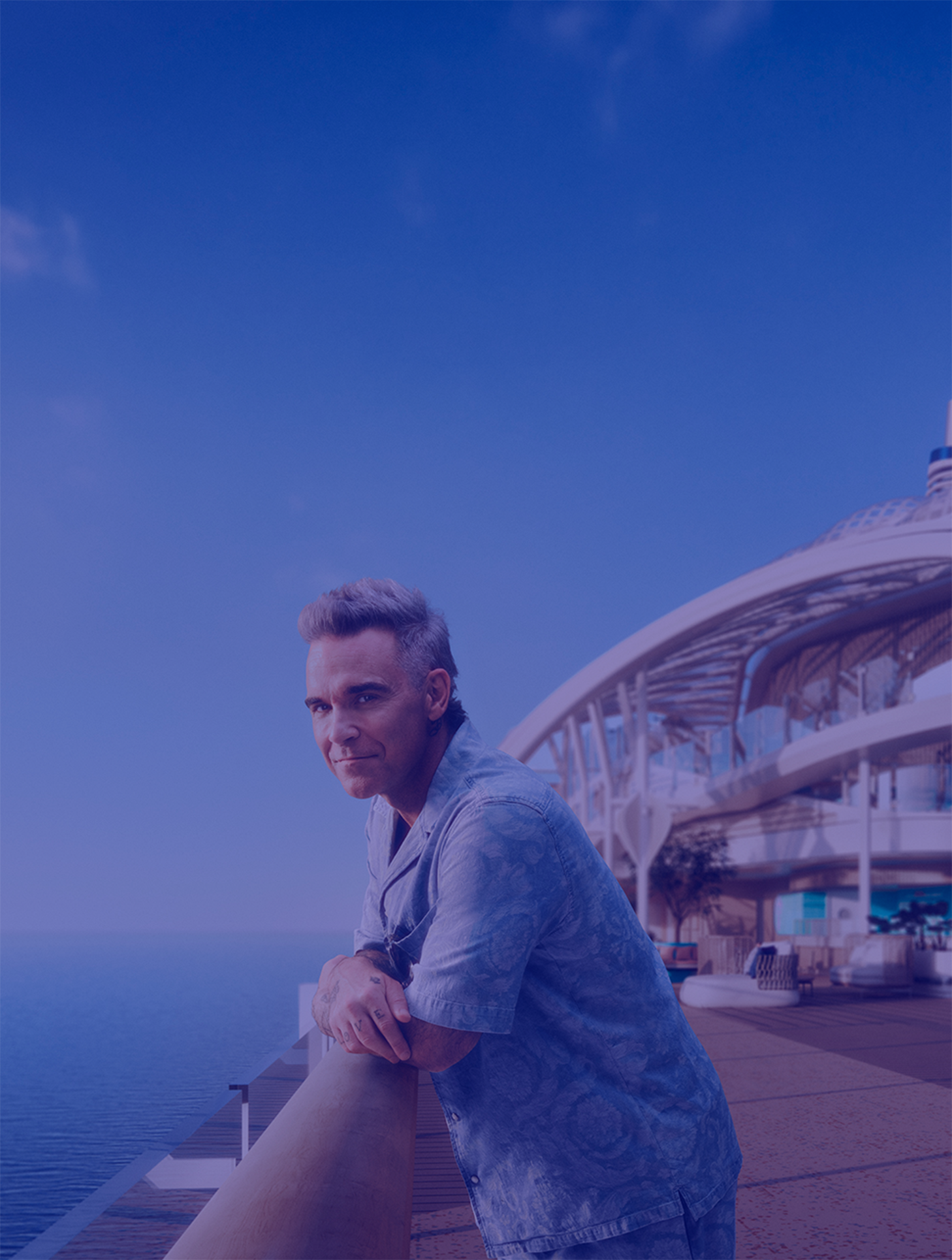 Mein Schiff Relax Christening: Robbie Williams' Star Performance Mein Schiff Relax Christening: Robbie Williams' Star Performance