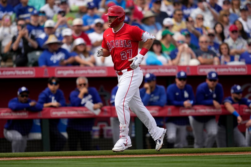 Mike Trout And Mickey Moniak Homer In Angels' Loss To Dodgers Mike Trout And Mickey Moniak Homer In Angels' Loss To Dodgers