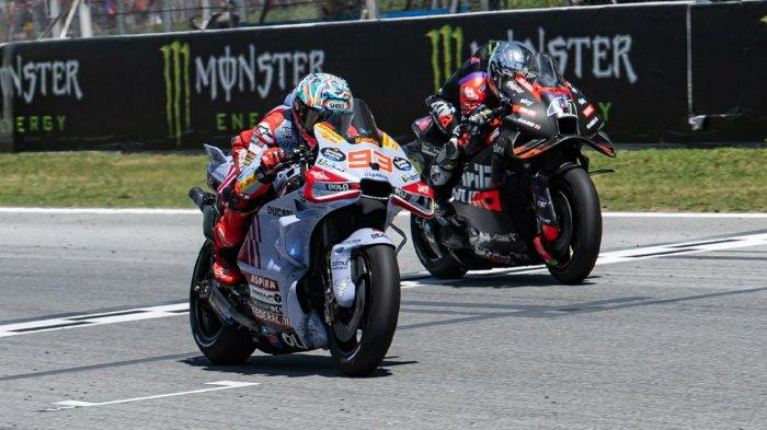 MotoGP Inggris FP1: Marquez Dominasi, Insiden Motor Mogok MotoGP Inggris FP1: Marquez Dominasi, Insiden Motor Mogok