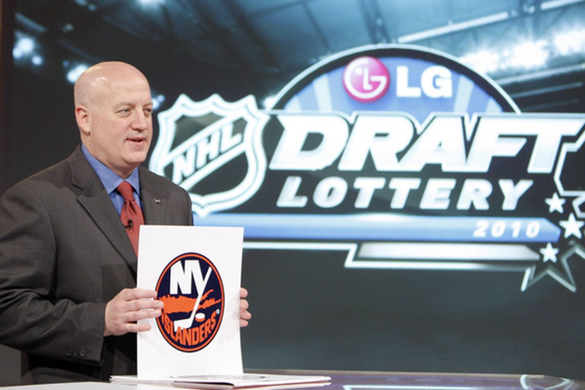 NHL Draft Lottery Results: New York Islanders Win First Overall Pick NHL Draft Lottery Results: New York Islanders Win First Overall Pick