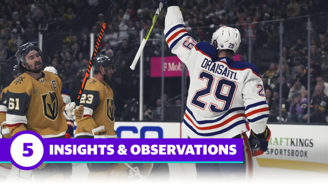 NHL Playoffs: Golden Knights Secure Spot Despite Oilers' 3-2 Win NHL Playoffs: Golden Knights Secure Spot Despite Oilers' 3-2 Win