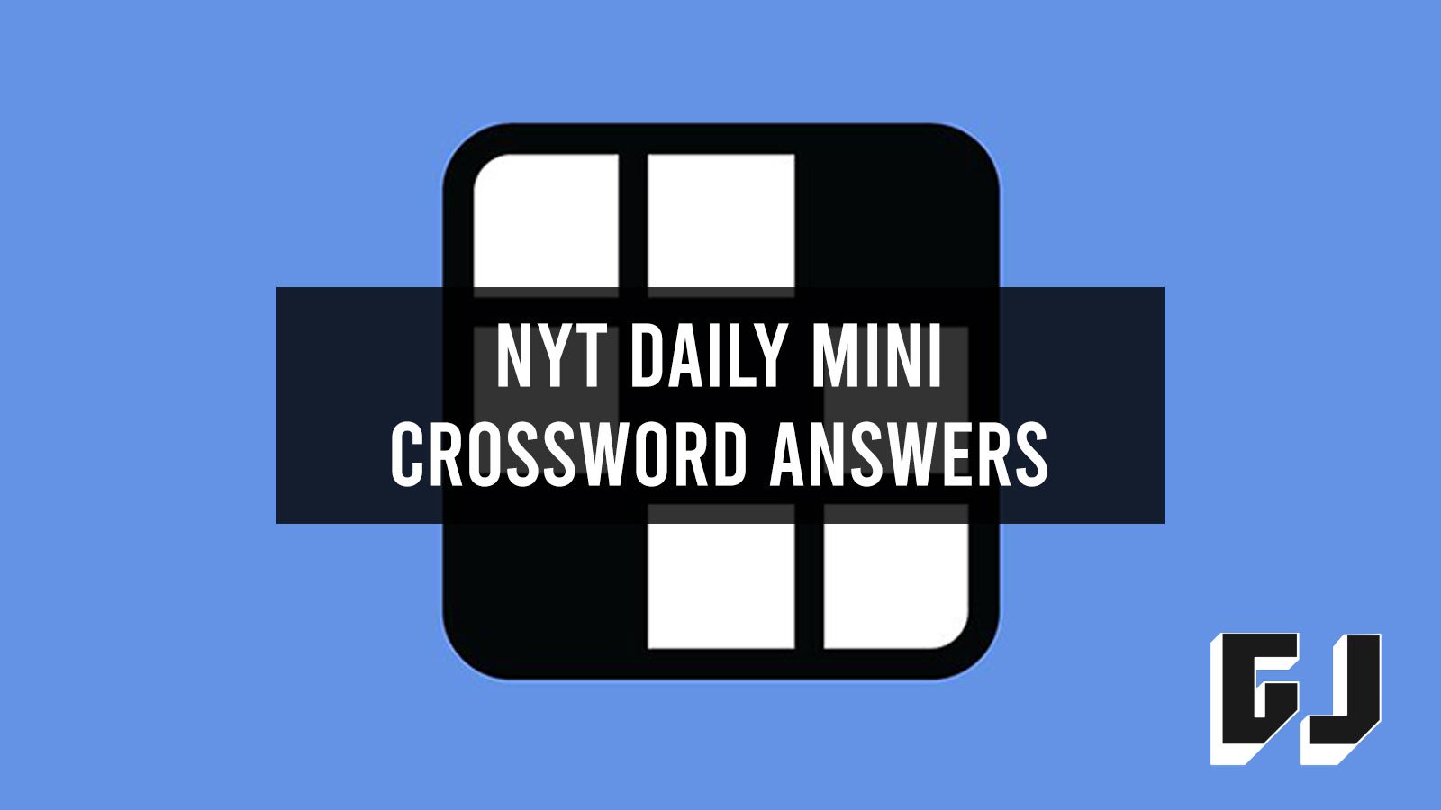 NYT Mini Crossword Solution - March 27 NYT Mini Crossword Solution - March 27