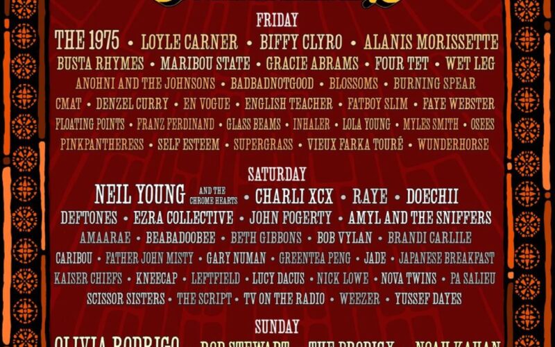 Olivia Rodrigo And The 1975 Join Glastonbury 2025 Lineup Olivia Rodrigo And The 1975 Join Glastonbury 2025 Lineup