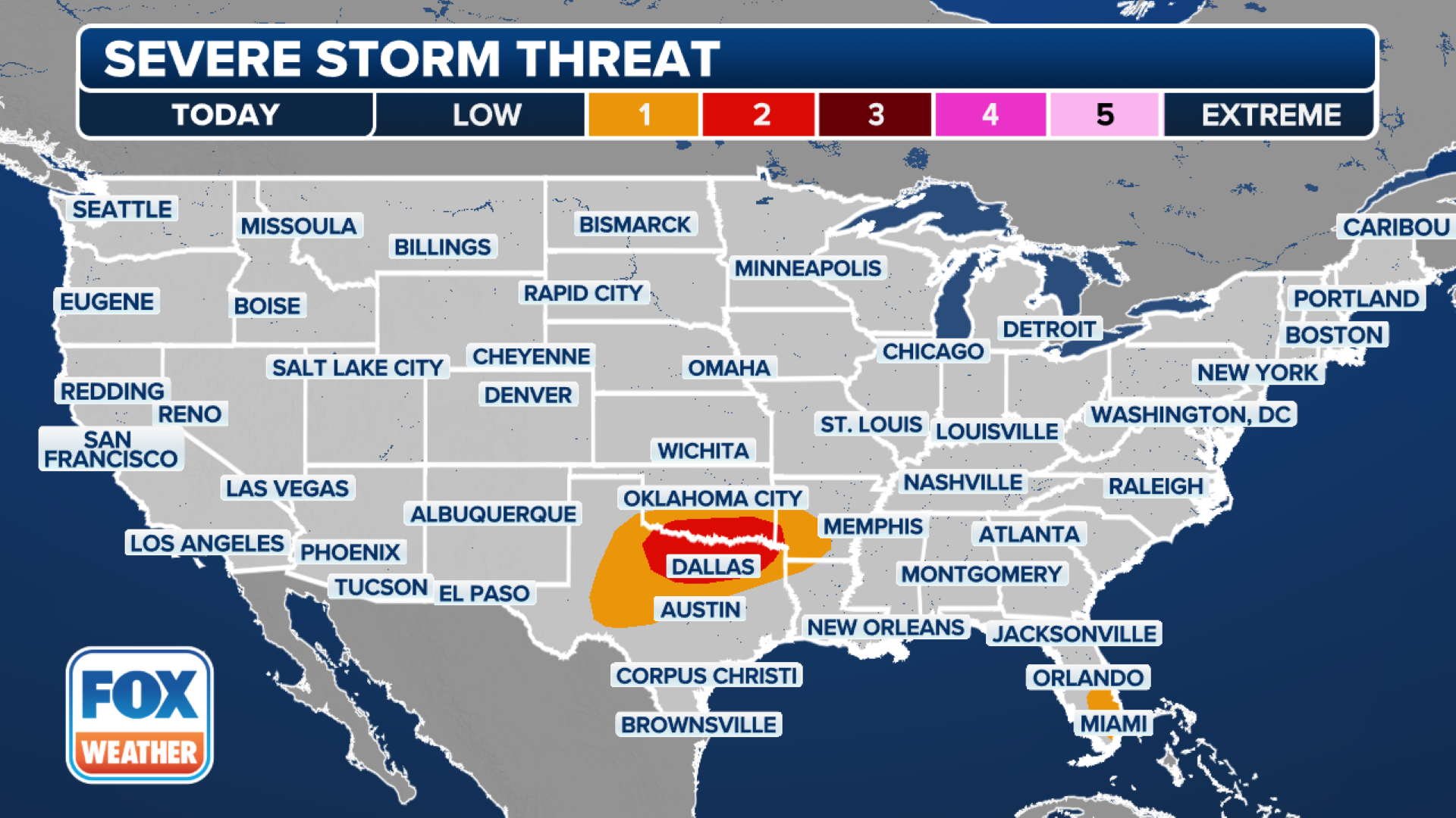 Overnight Storm Potential: Severe Weather Risk Monday Overnight Storm Potential: Severe Weather Risk Monday