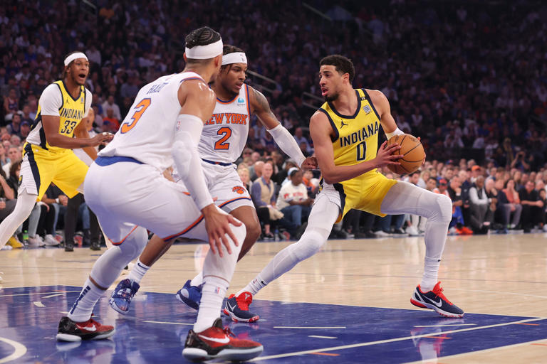 Pacers' Haliburton Returns After 8-Game Absence, Post-Antetokounmpo Battle Pacers' Haliburton Returns After 8-Game Absence, Post-Antetokounmpo Battle