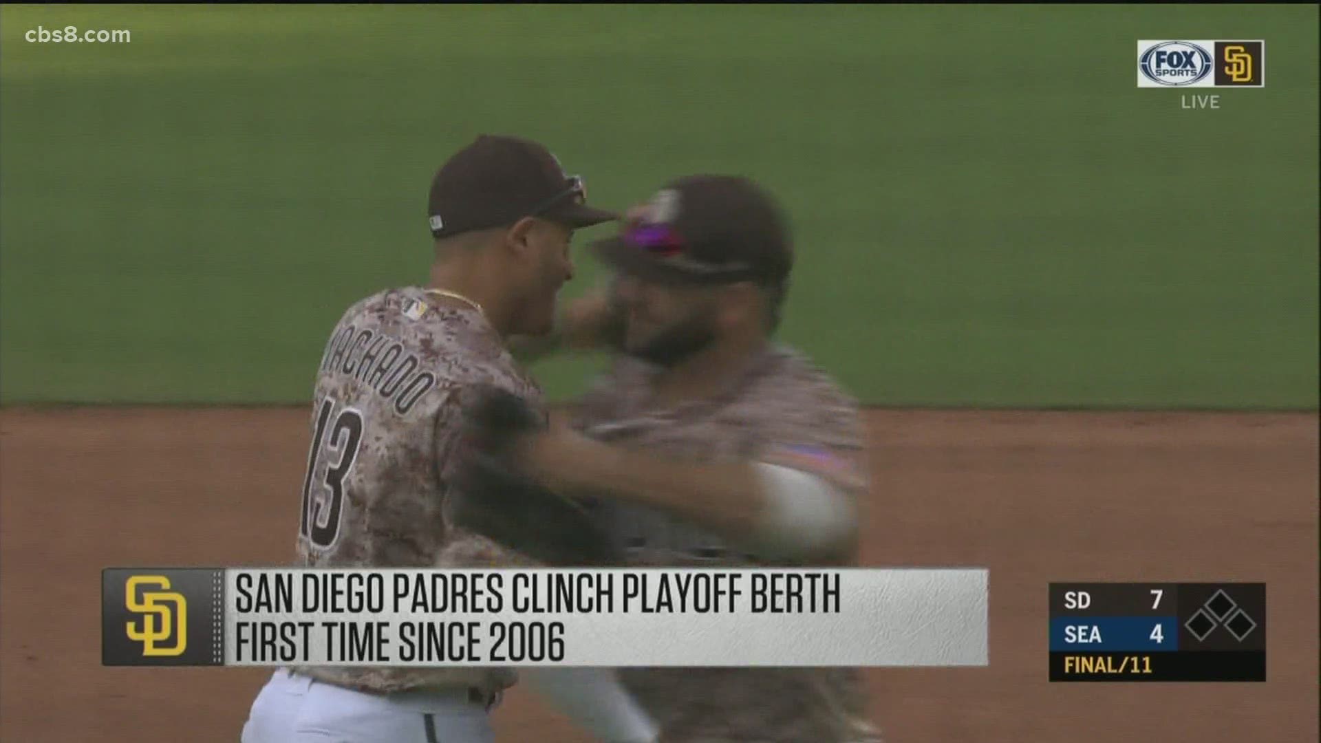 Padres Clinch Series Victory Against Cubs Padres Clinch Series Victory Against Cubs