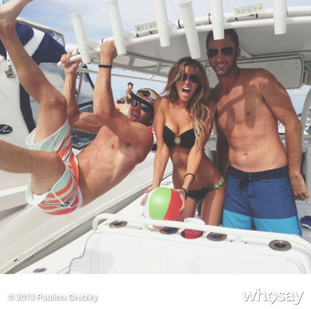 Paulina Gretzky's Husband Joins Her For Uncommon Outing Paulina Gretzky's Husband Joins Her For Uncommon Outing