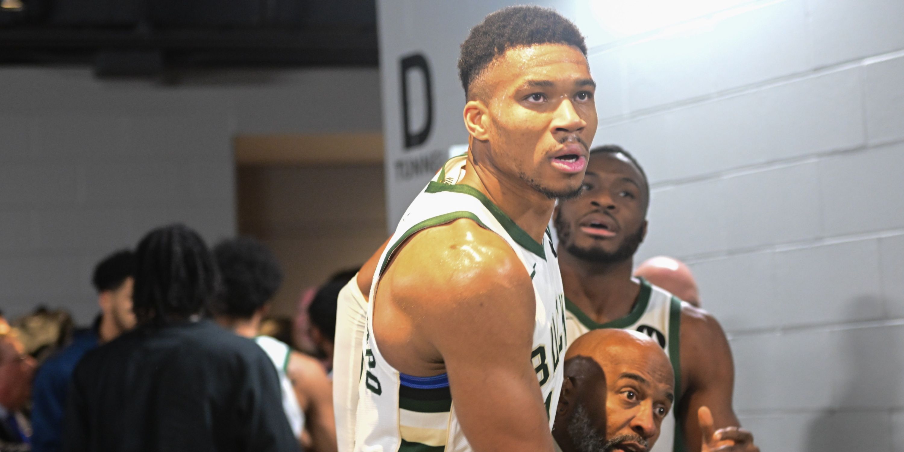 Post-Game Handshake: Giannis Antetokounmpo And The Pacers Player Confrontation Post-Game Handshake: Giannis Antetokounmpo And The Pacers Player Confrontation