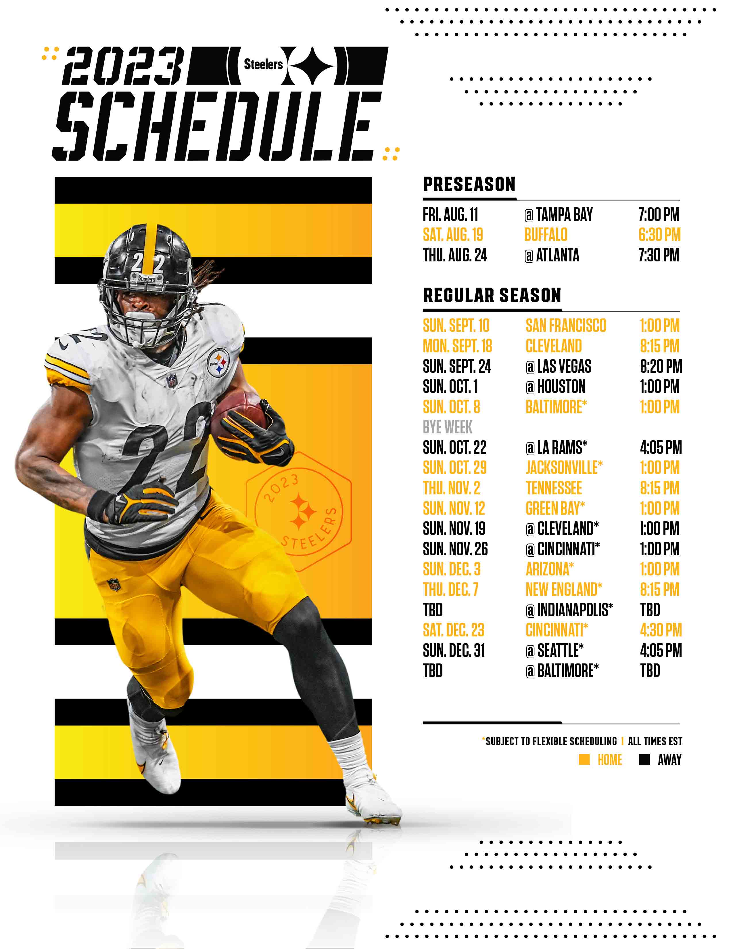 Projected Pittsburgh Steelers 2025 Schedule: Games, Dates & Analysis Projected Pittsburgh Steelers 2025 Schedule: Games, Dates & Analysis