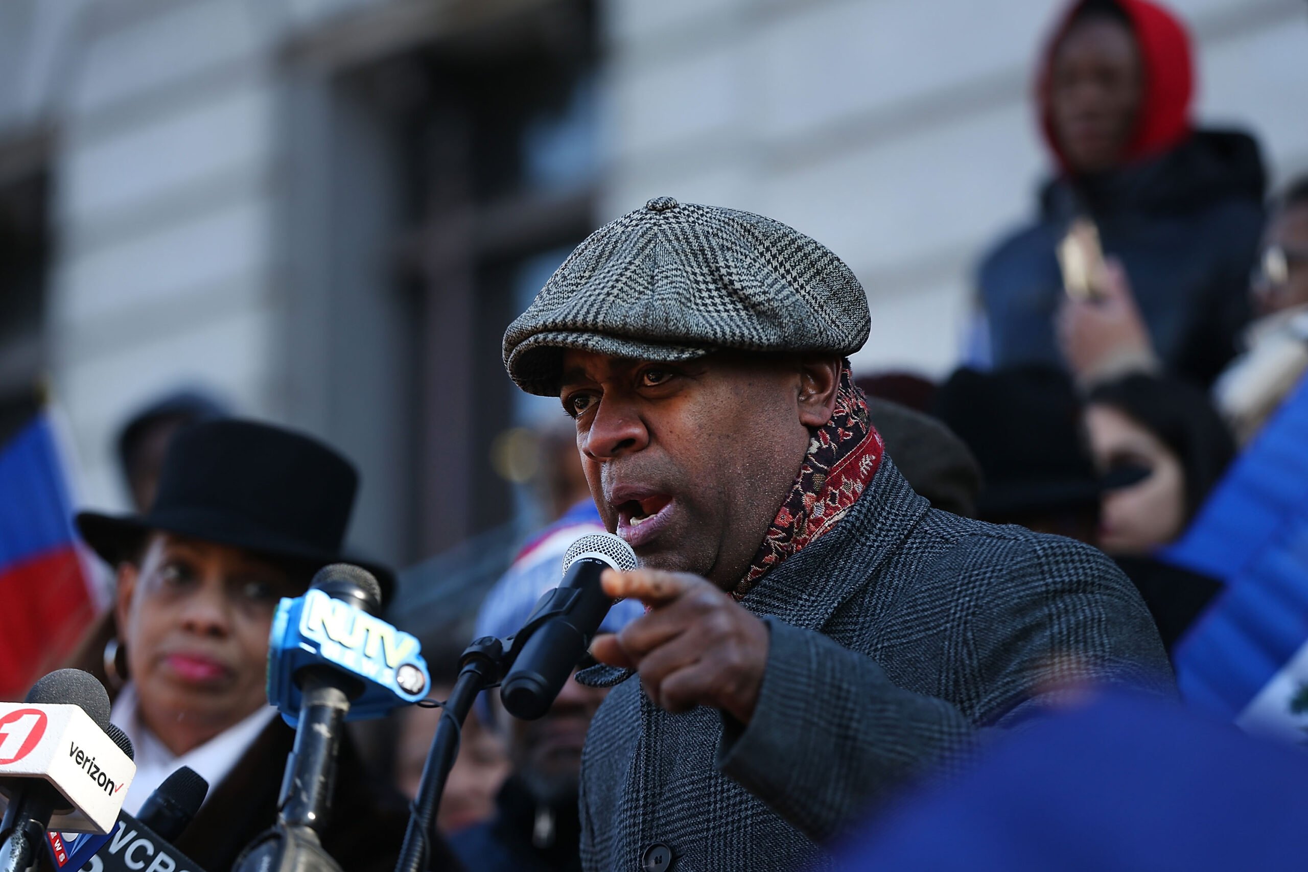 Protest At ICE Detention Center Leads To Newark Mayor Ras Baraka's Arrest Protest At ICE Detention Center Leads To Newark Mayor Ras Baraka's Arrest