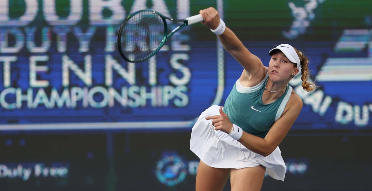 Raducanu's Dubai Tennis Championships Exit: Muchova Victory Raducanu's Dubai Tennis Championships Exit: Muchova Victory