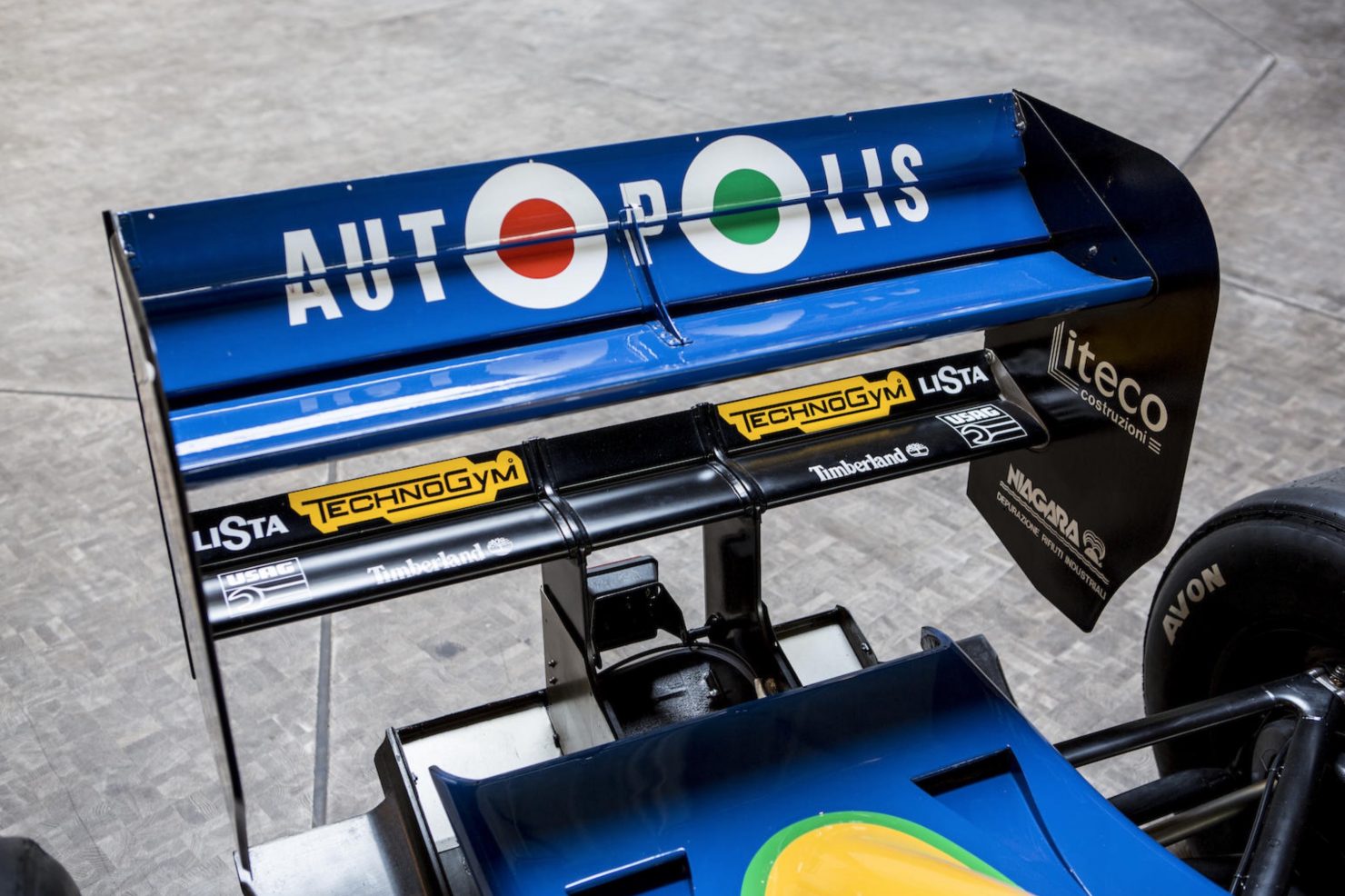 Rare Michael Schumacher Benetton F1 Show Car To Be Auctioned