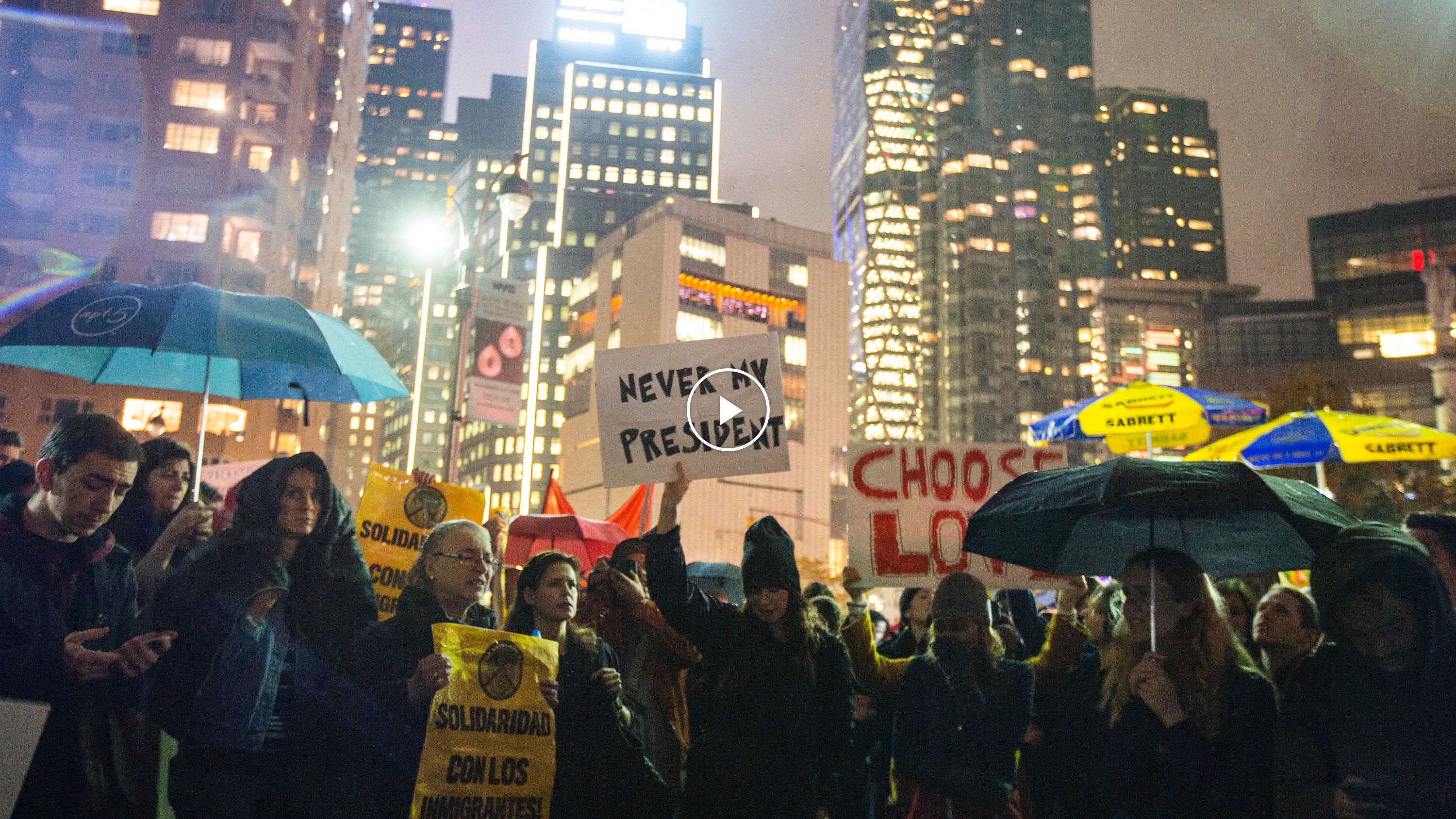 Recent US Protests: Examining The Anti-Trump Sentiment Recent US Protests: Examining The Anti-Trump Sentiment