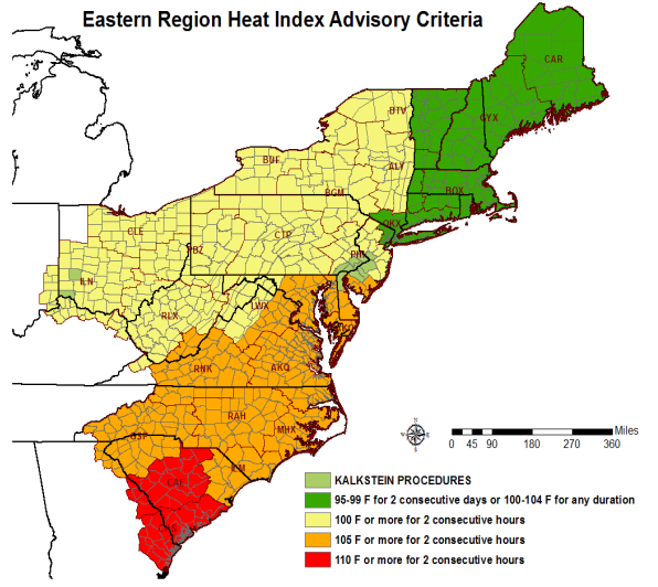 Reduced Excessive Heat Warnings: Analyzing The Recent Trend Reduced Excessive Heat Warnings: Analyzing The Recent Trend