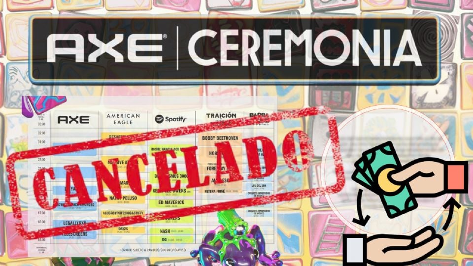 Reembolso Ticketmaster: Cancelación Festival Axe Ceremonia 2025 Reembolso Ticketmaster: Cancelación Festival Axe Ceremonia 2025