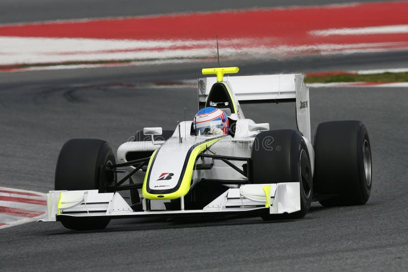 Reliving The Glory: Jenson Button And His 2009 Brawn Car Reliving The Glory: Jenson Button And His 2009 Brawn Car