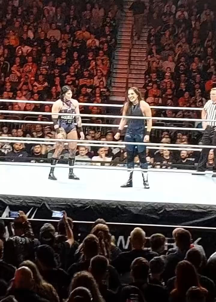 Roxanne Perez And Rhea Ripley's Road To Money In The Bank 2025 Roxanne Perez And Rhea Ripley's Road To Money In The Bank 2025