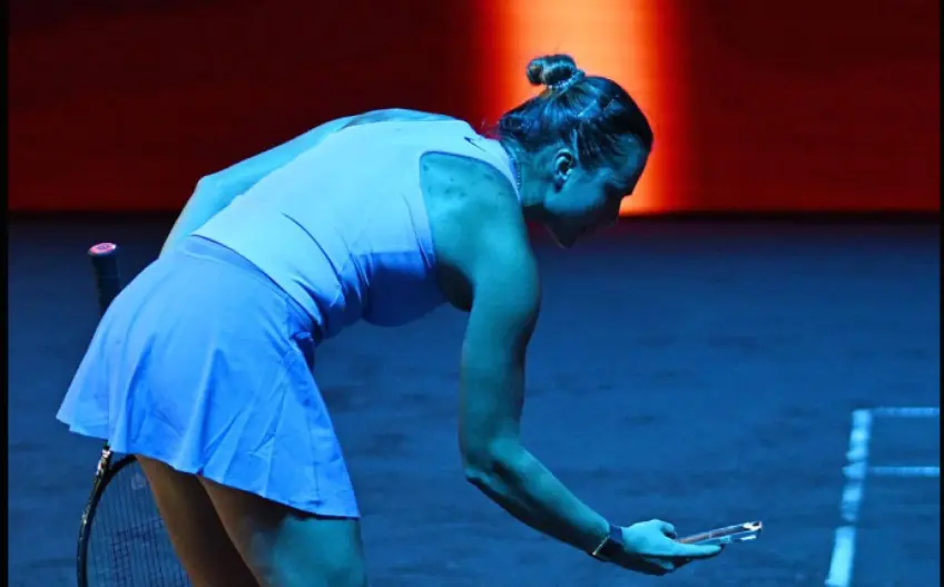 Sabalenka Challenges Umpire: Photo Of Ball Mark Decides Stuttgart Match Sabalenka Challenges Umpire: Photo Of Ball Mark Decides Stuttgart Match