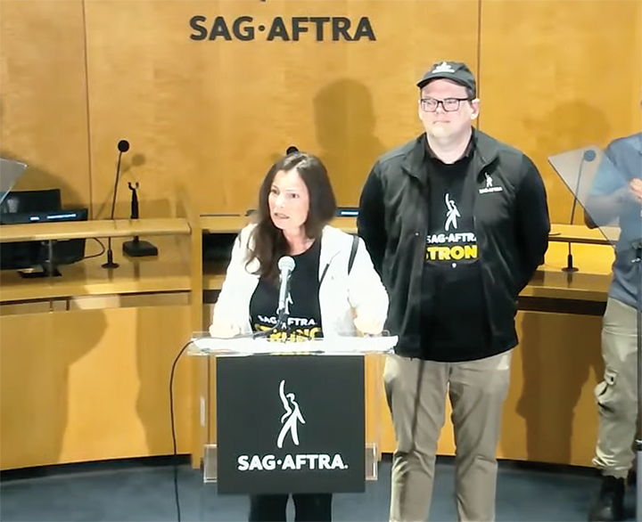 SAG-AFTRA Joins WGA On Strike Line: What This Means For Hollywood SAG-AFTRA Joins WGA On Strike Line: What This Means For Hollywood