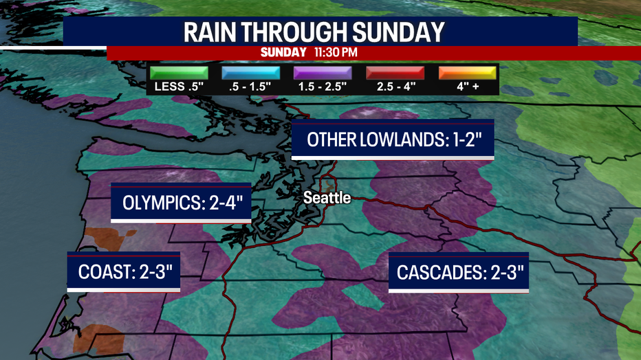 Seattle Weather: Soggy Skies Continue Into The Weekend Seattle Weather: Soggy Skies Continue Into The Weekend