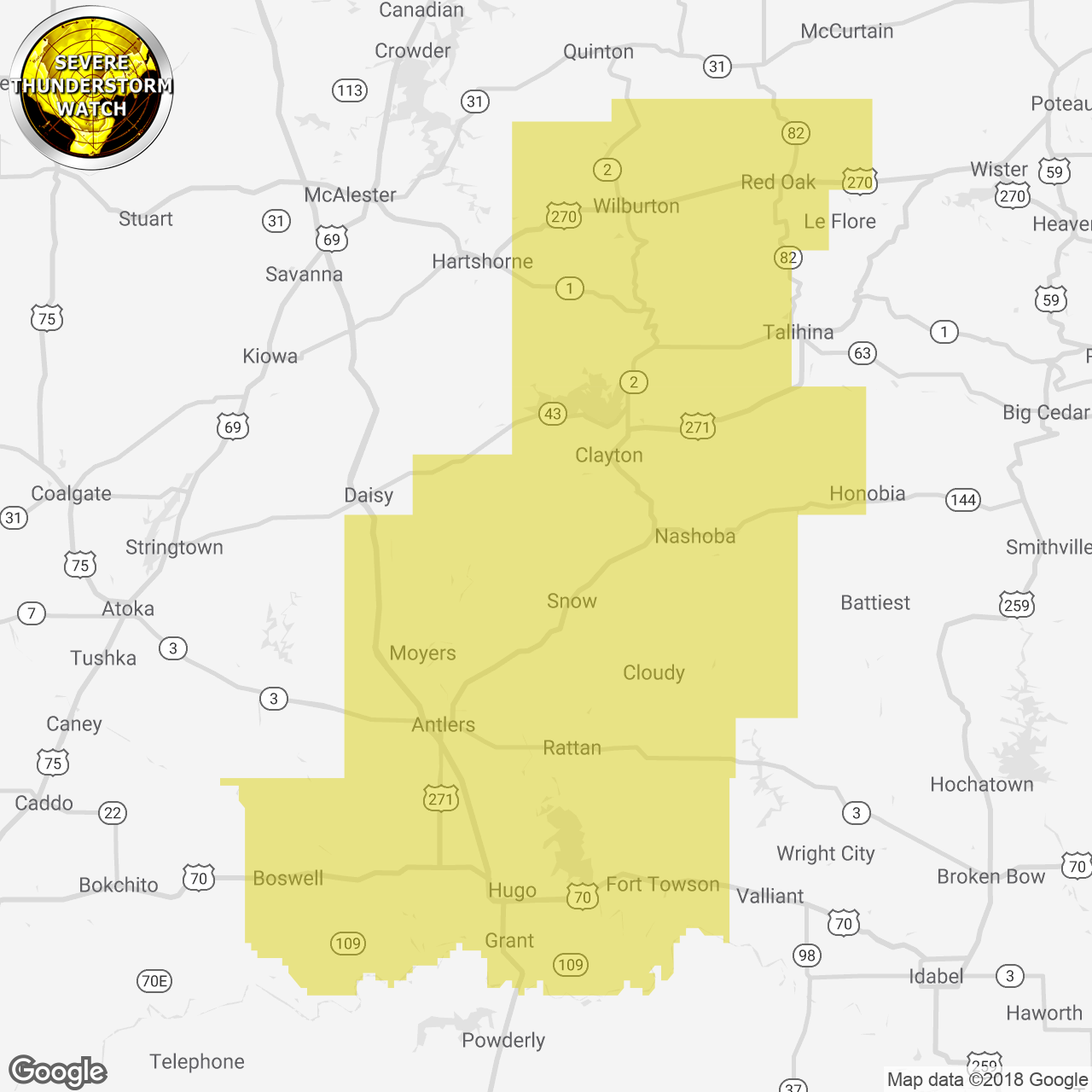 Severe Thunderstorm Watch: South-Central Pennsylvania Severe Thunderstorm Watch: South-Central Pennsylvania