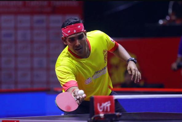 Sharath Kamal's Emotional Farewell At WTT Contender Chennai 2025 Sharath Kamal's Emotional Farewell At WTT Contender Chennai 2025