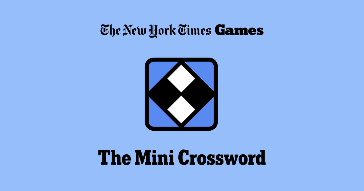 Solve The NYT Mini Crossword: Hints And Answers For April 19th (Saturday) Solve The NYT Mini Crossword: Hints And Answers For April 19th (Saturday)