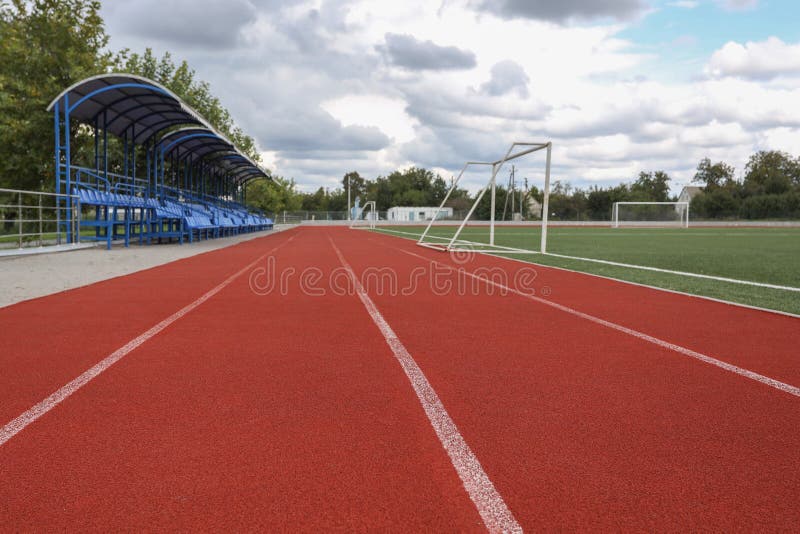 Stadium Track Resurfacing For Championship Meet Stadium Track Resurfacing For Championship Meet