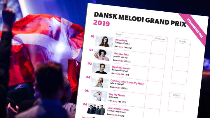 Stem På Din Vinder: Dansk Melodi Grand Prix 2025 Stem På Din Vinder: Dansk Melodi Grand Prix 2025