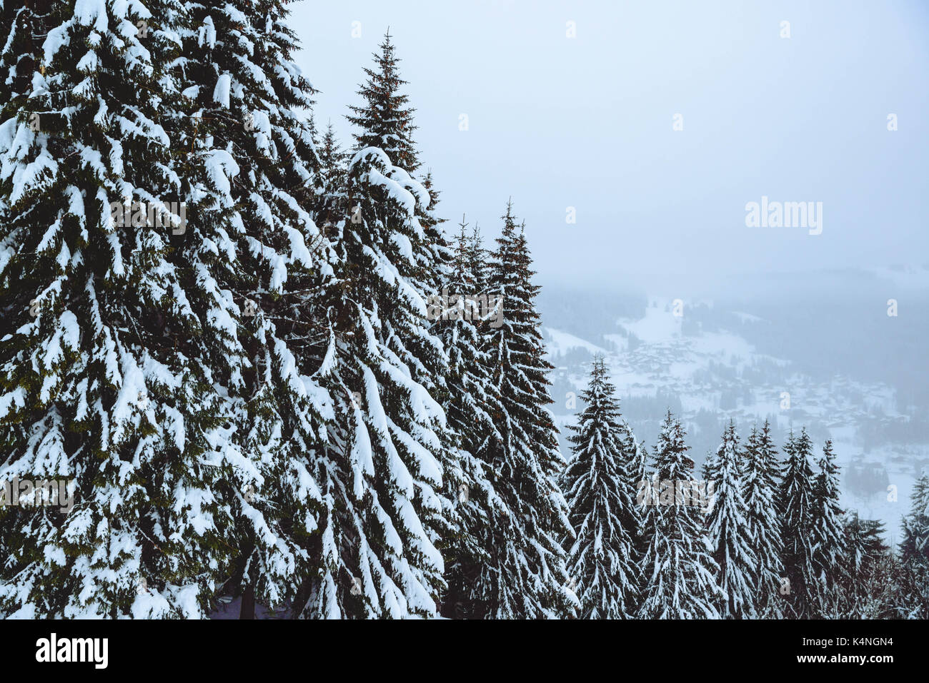Stormy Weather Brings Unexpected Late Snow To Southern French Alps Stormy Weather Brings Unexpected Late Snow To Southern French Alps