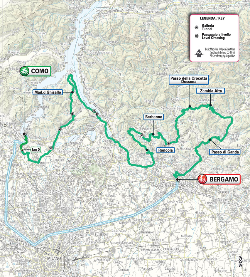 Strade Chiuse Lombardia: Percorso Milano-Sanremo 2025 Strade Chiuse Lombardia: Percorso Milano-Sanremo 2025