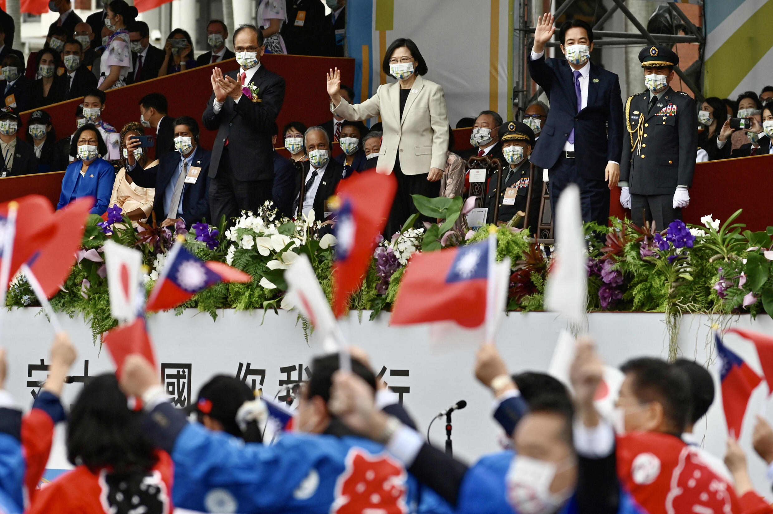 Taiwan's Lai Issues Stark Warning On Totalitarianism In VE Day Address Taiwan's Lai Issues Stark Warning On Totalitarianism In VE Day Address