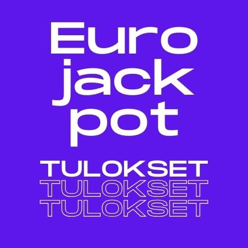 Tarkista Eurojackpot Numerot Ilta-Sanomien Sivuilta Tarkista Eurojackpot Numerot Ilta-Sanomien Sivuilta