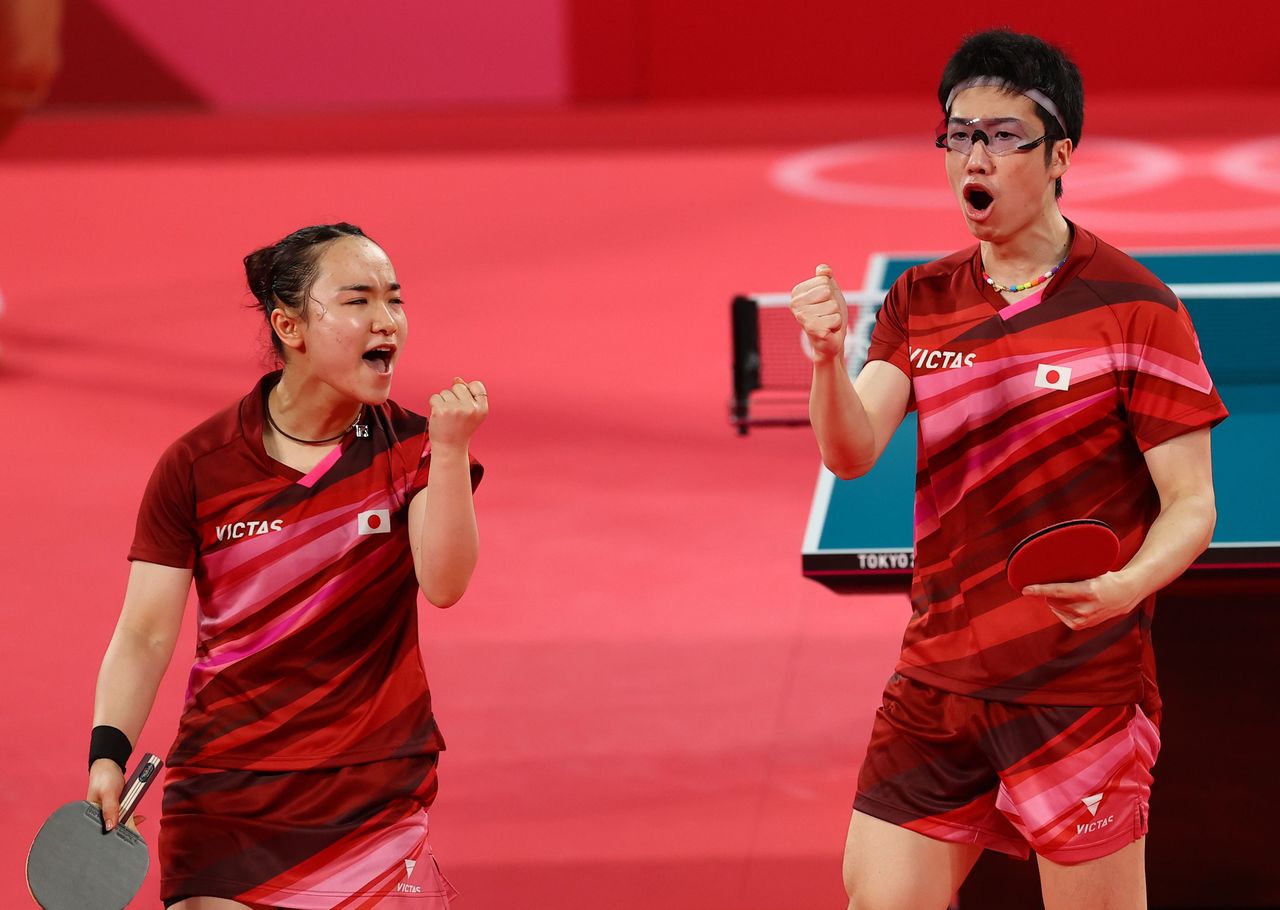 Third Straight Win For Wang/Sun In Table Tennis Mixed Doubles Third Straight Win For Wang/Sun In Table Tennis Mixed Doubles