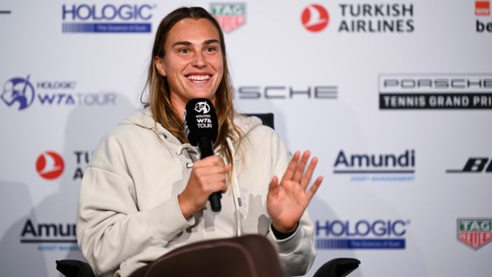 Top-Seeded Sabalenka Advances To Porsche Grand Prix Final Top-Seeded Sabalenka Advances To Porsche Grand Prix Final