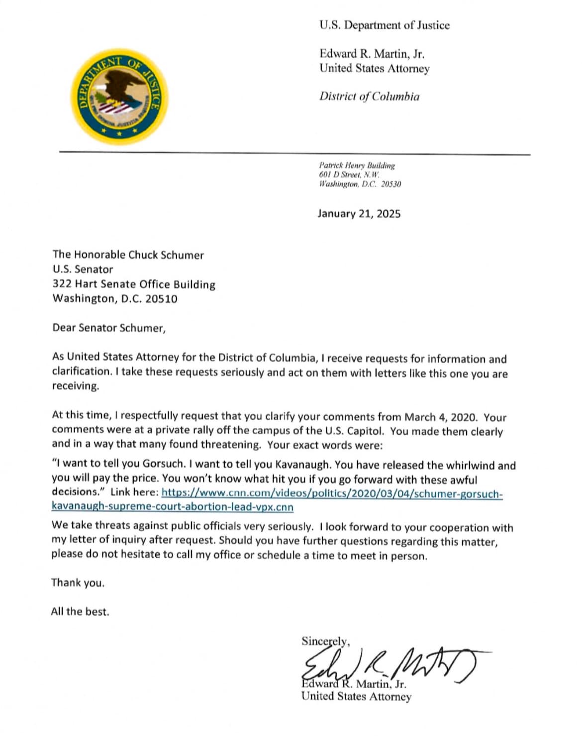 Trump's Pardon Attorney Ed Martin: Targeting Biden-Era Cases Trump's Pardon Attorney Ed Martin: Targeting Biden-Era Cases
