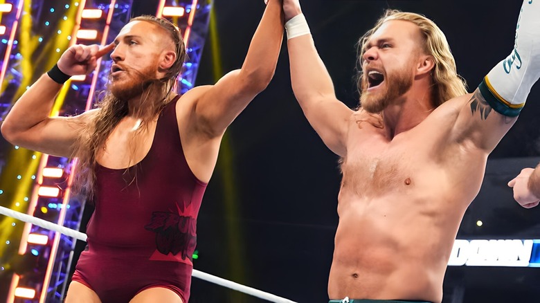 Tyler Bate's WWE Raw Return: Reunion With Pete Dunne Tyler Bate's WWE Raw Return: Reunion With Pete Dunne